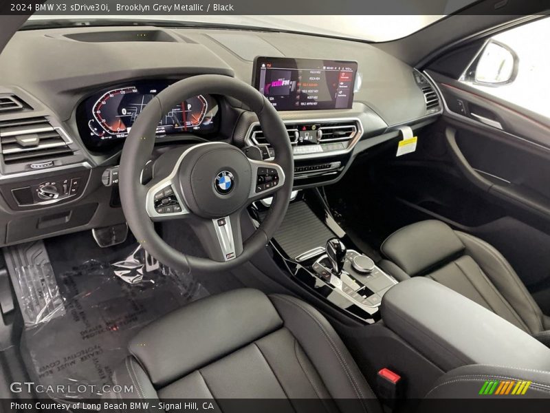  2024 X3 sDrive30i Black Interior