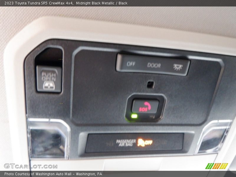 Midnight Black Metallic / Black 2023 Toyota Tundra SR5 CrewMax 4x4