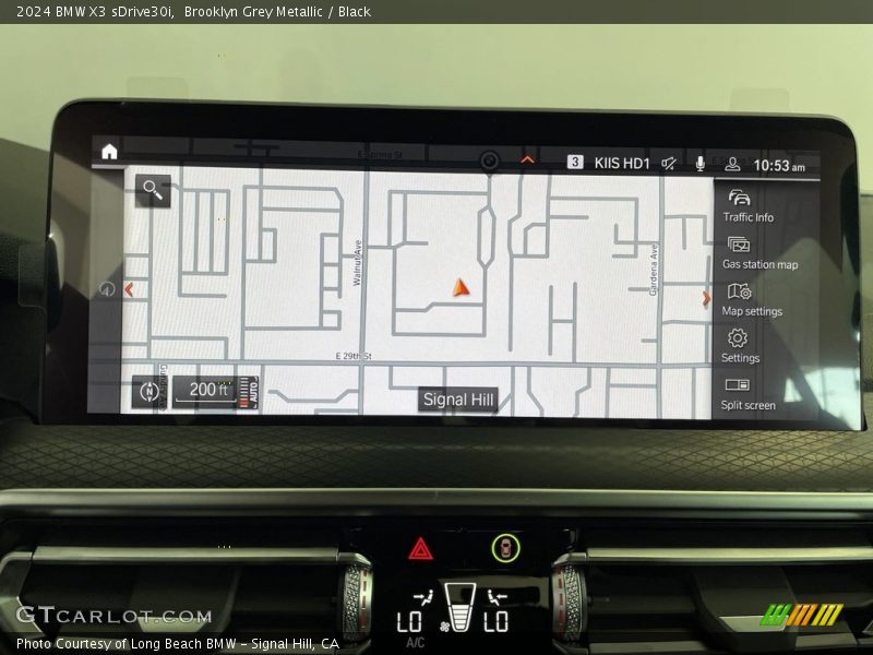 Navigation of 2024 X3 sDrive30i