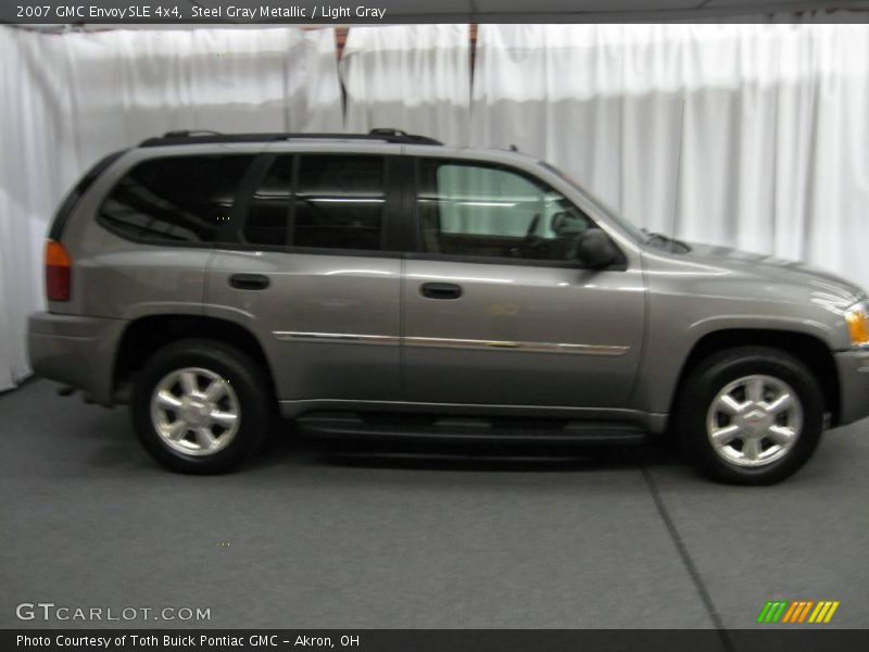 Steel Gray Metallic / Light Gray 2007 GMC Envoy SLE 4x4