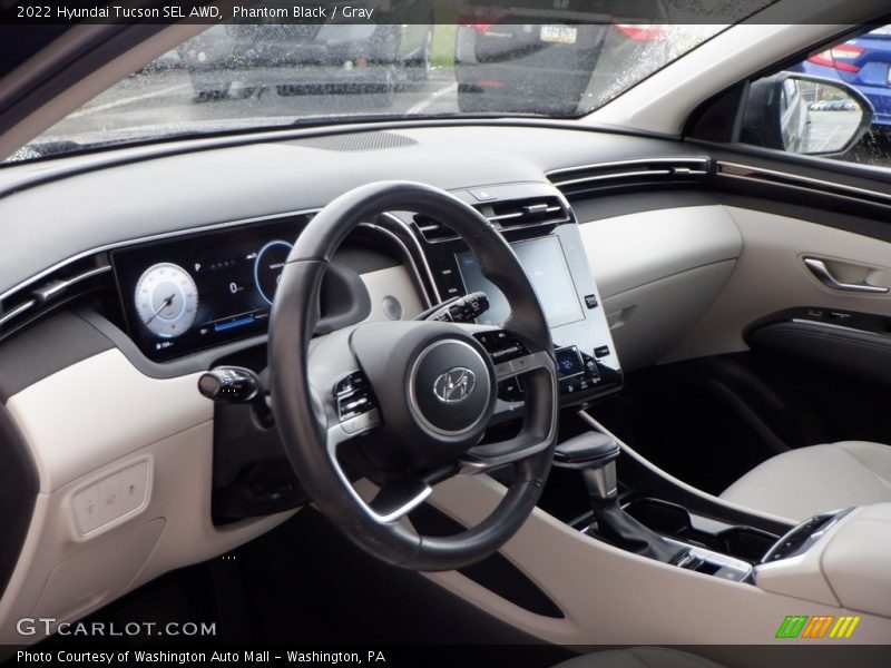 Front Seat of 2022 Tucson SEL AWD