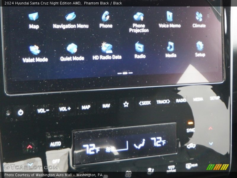 Phantom Black / Black 2024 Hyundai Santa Cruz Night Edition AWD