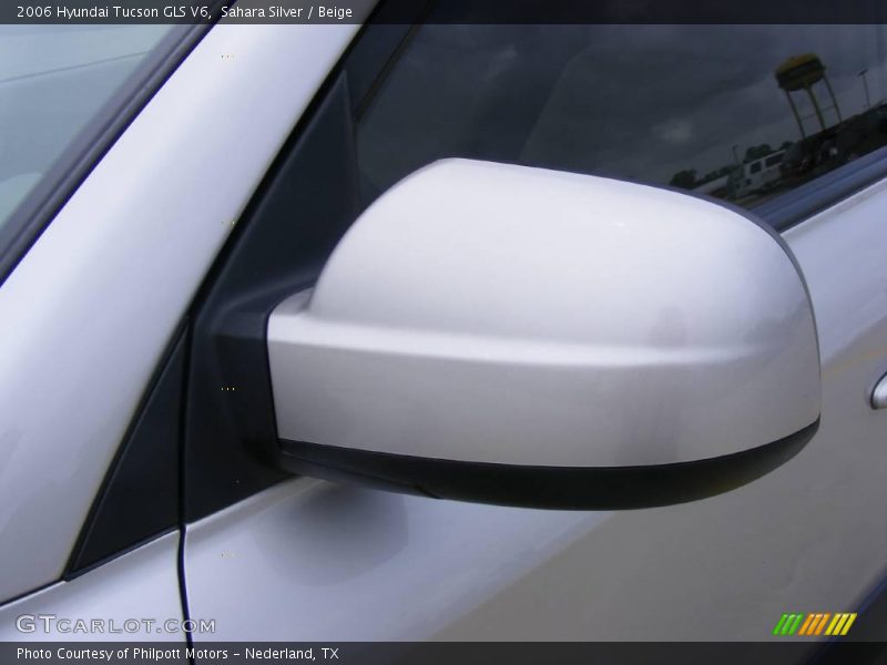Sahara Silver / Beige 2006 Hyundai Tucson GLS V6