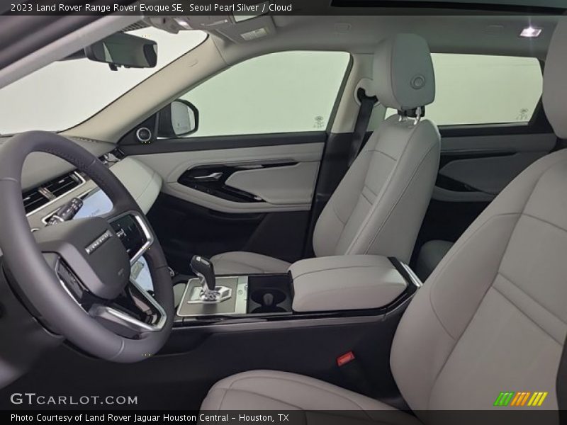 Front Seat of 2023 Range Rover Evoque SE