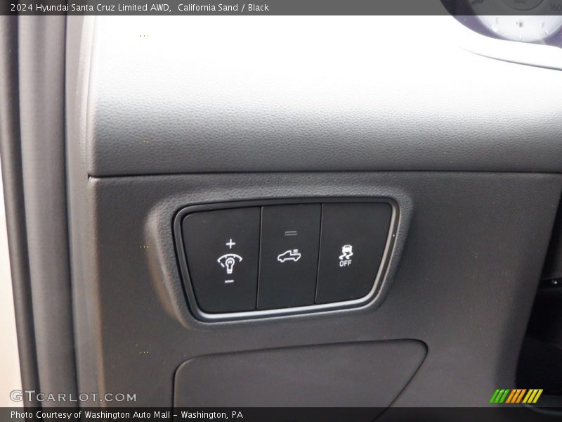 Controls of 2024 Santa Cruz Limited AWD