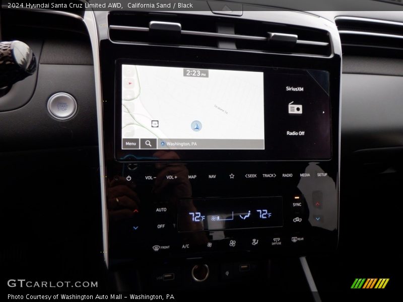Controls of 2024 Santa Cruz Limited AWD