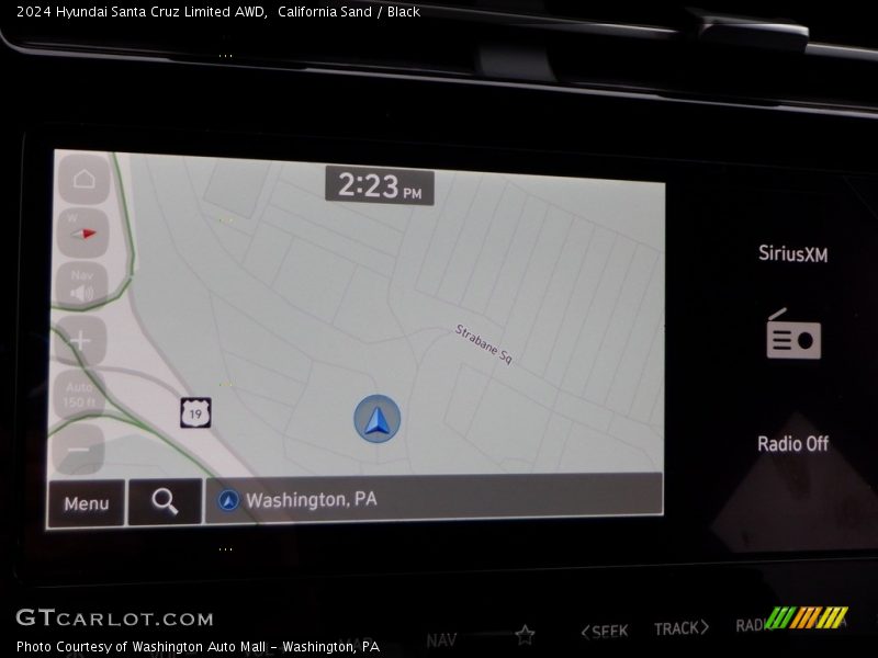 Navigation of 2024 Santa Cruz Limited AWD