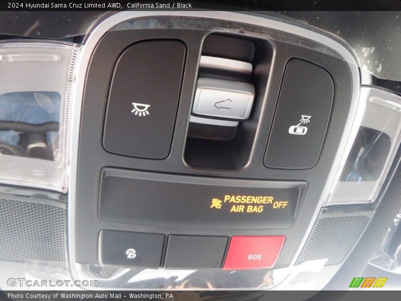 Controls of 2024 Santa Cruz Limited AWD
