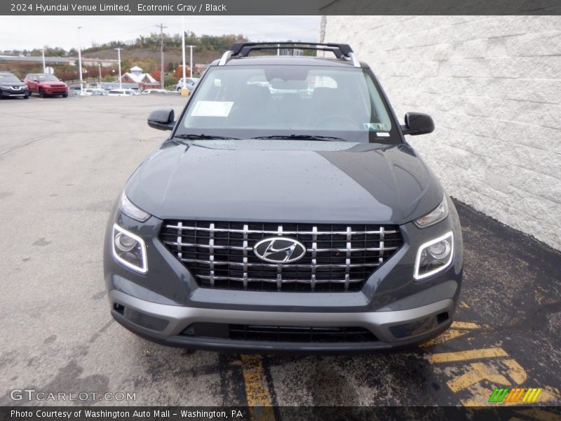 Ecotronic Gray / Black 2024 Hyundai Venue Limited