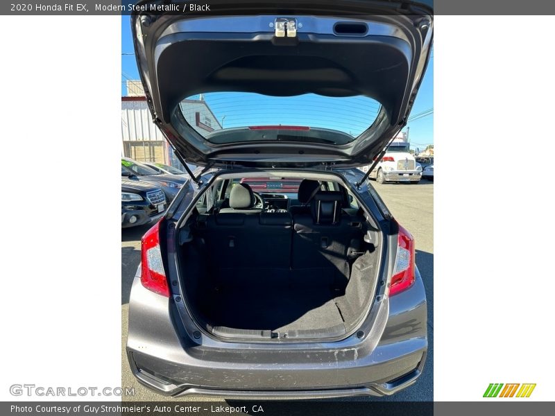 Modern Steel Metallic / Black 2020 Honda Fit EX