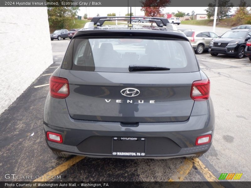 Ecotronic Gray / Black 2024 Hyundai Venue Limited
