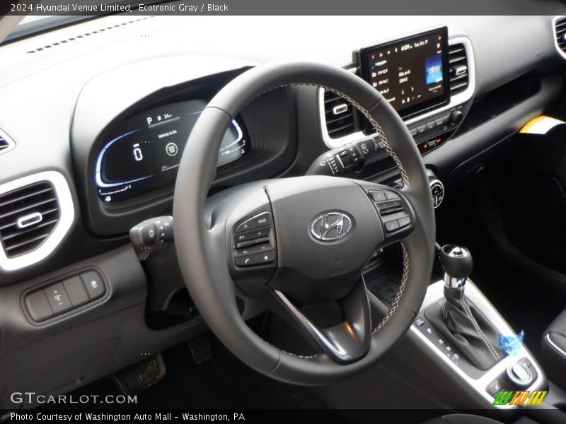 Ecotronic Gray / Black 2024 Hyundai Venue Limited