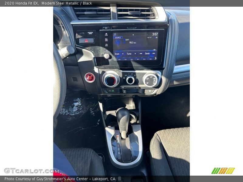 Modern Steel Metallic / Black 2020 Honda Fit EX