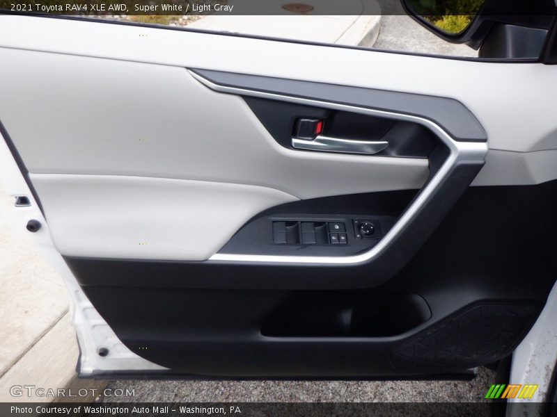 Door Panel of 2021 RAV4 XLE AWD