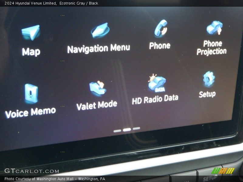 Ecotronic Gray / Black 2024 Hyundai Venue Limited