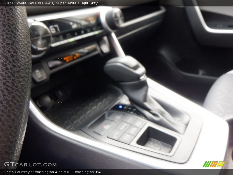 Super White / Light Gray 2021 Toyota RAV4 XLE AWD