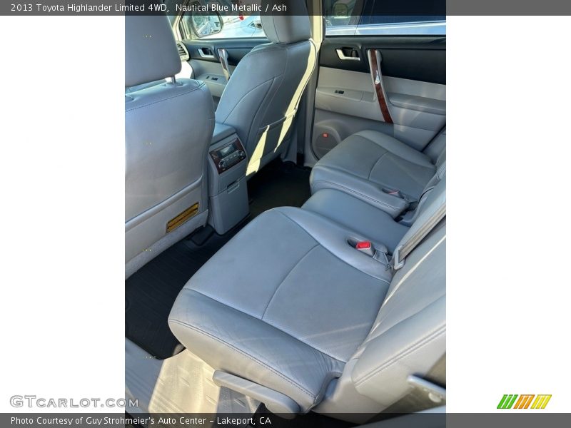 Nautical Blue Metallic / Ash 2013 Toyota Highlander Limited 4WD