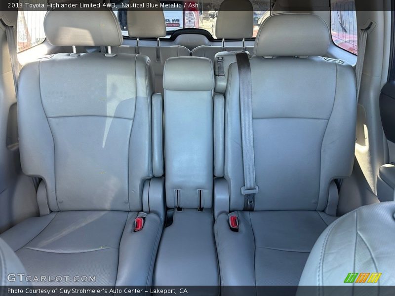 Nautical Blue Metallic / Ash 2013 Toyota Highlander Limited 4WD