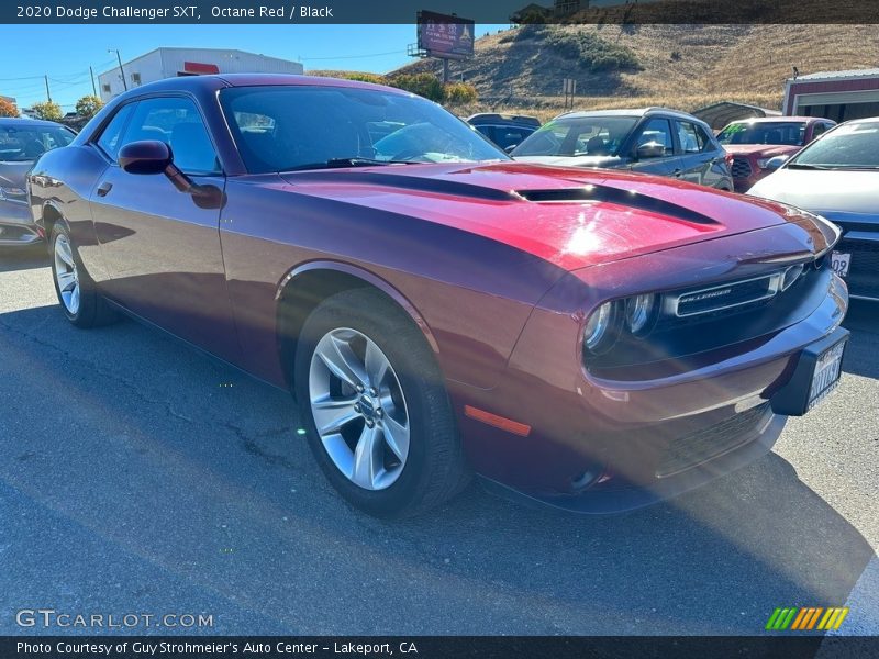 Octane Red / Black 2020 Dodge Challenger SXT