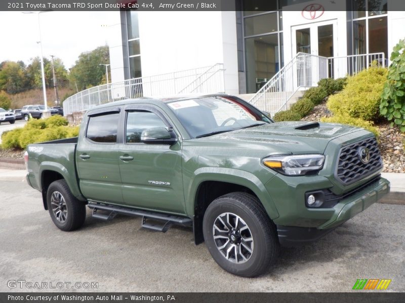 Front 3/4 View of 2021 Tacoma TRD Sport Double Cab 4x4