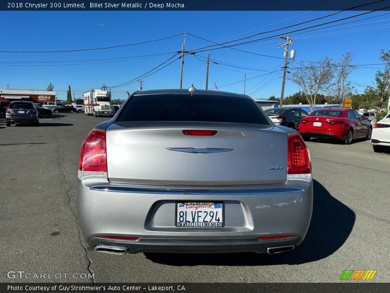 Billet Silver Metallic / Deep Mocha 2018 Chrysler 300 Limited