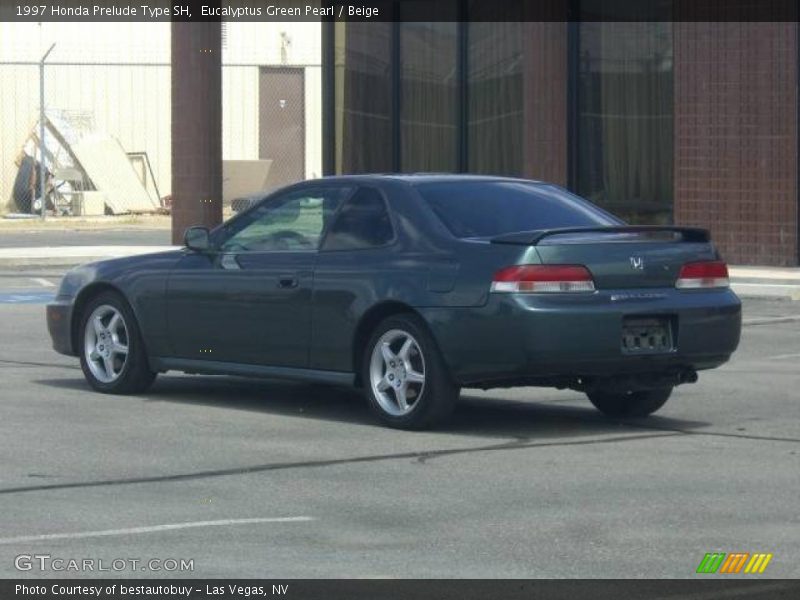 Eucalyptus Green Pearl / Beige 1997 Honda Prelude Type SH
