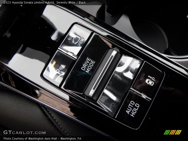 Serenity White / Black 2023 Hyundai Sonata Limited Hybrid