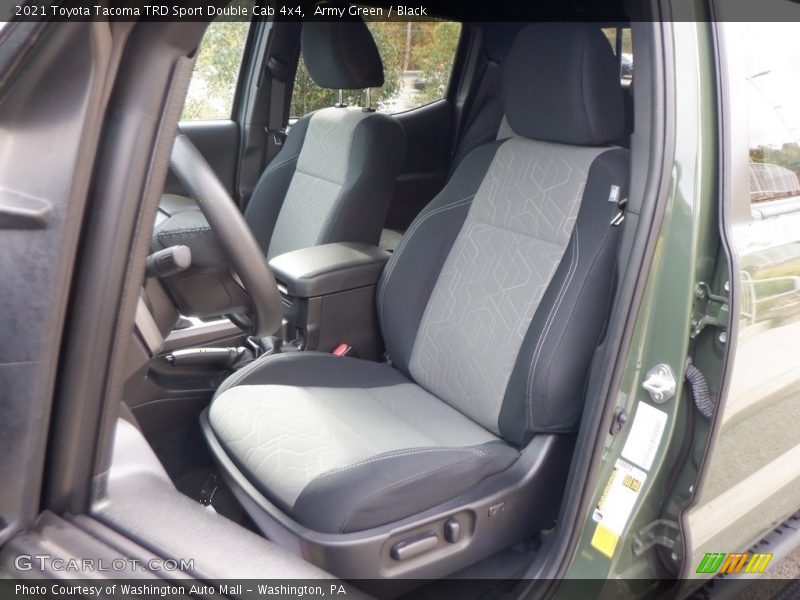 Front Seat of 2021 Tacoma TRD Sport Double Cab 4x4