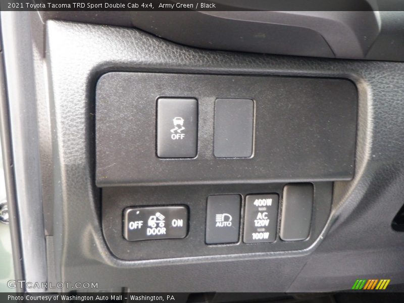 Army Green / Black 2021 Toyota Tacoma TRD Sport Double Cab 4x4