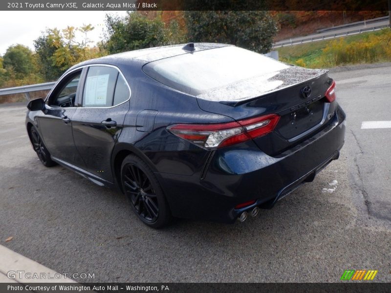 Galactic Aqua Mica / Black 2021 Toyota Camry XSE