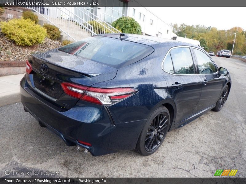 Galactic Aqua Mica / Black 2021 Toyota Camry XSE