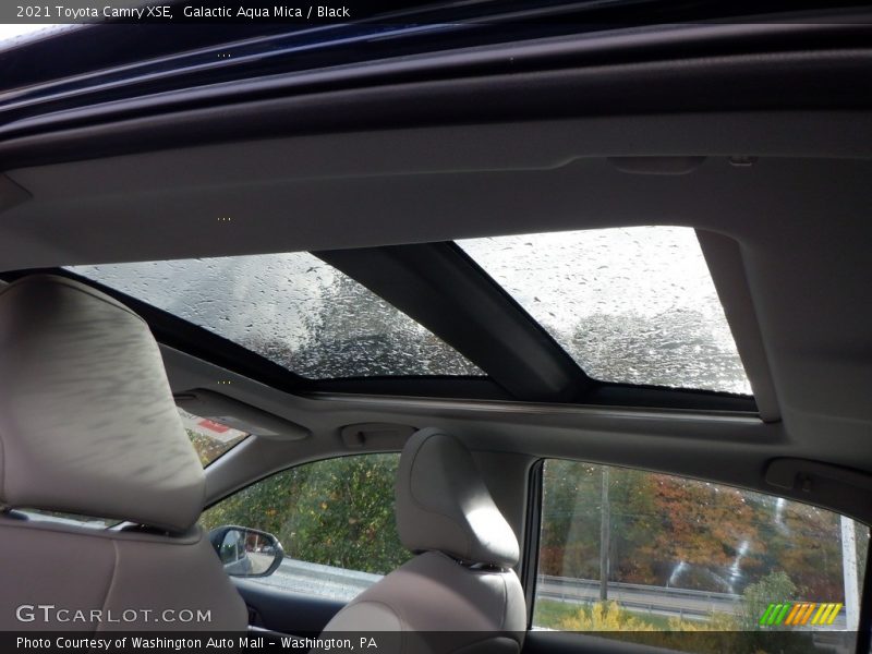 Galactic Aqua Mica / Black 2021 Toyota Camry XSE