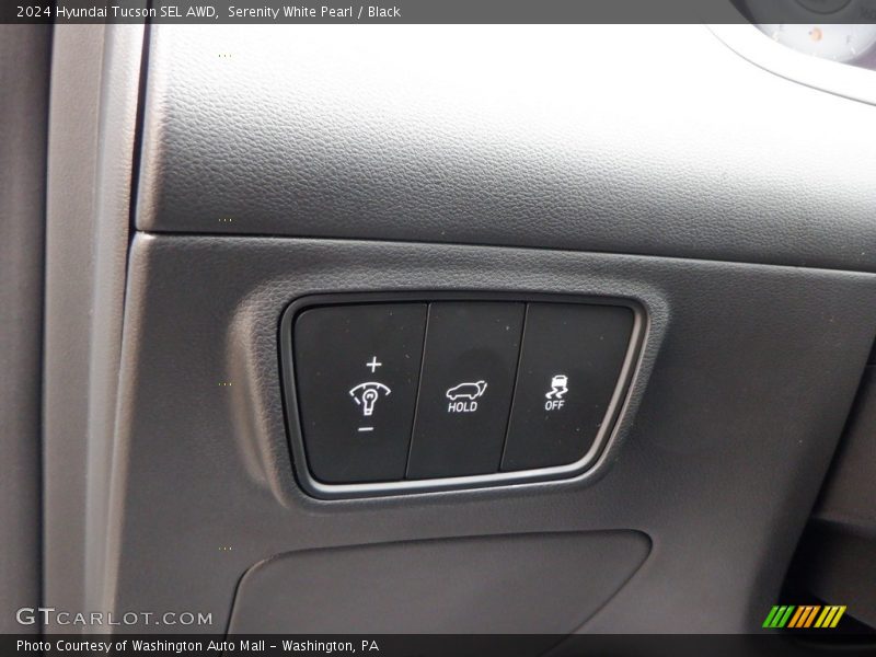 Serenity White Pearl / Black 2024 Hyundai Tucson SEL AWD