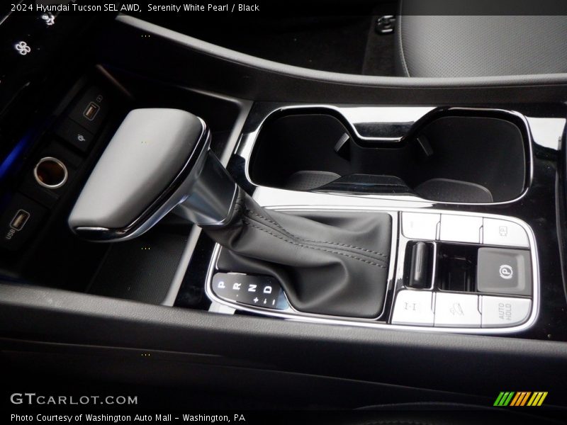 Serenity White Pearl / Black 2024 Hyundai Tucson SEL AWD