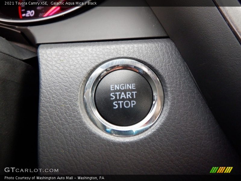 Galactic Aqua Mica / Black 2021 Toyota Camry XSE