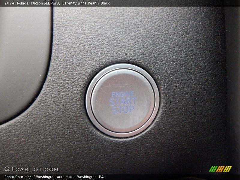 Serenity White Pearl / Black 2024 Hyundai Tucson SEL AWD