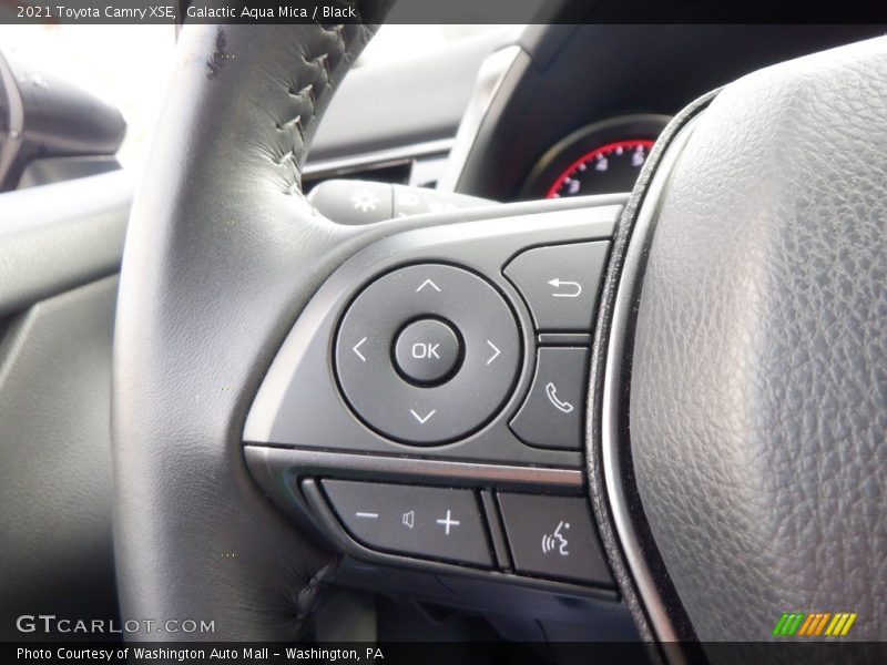 Galactic Aqua Mica / Black 2021 Toyota Camry XSE