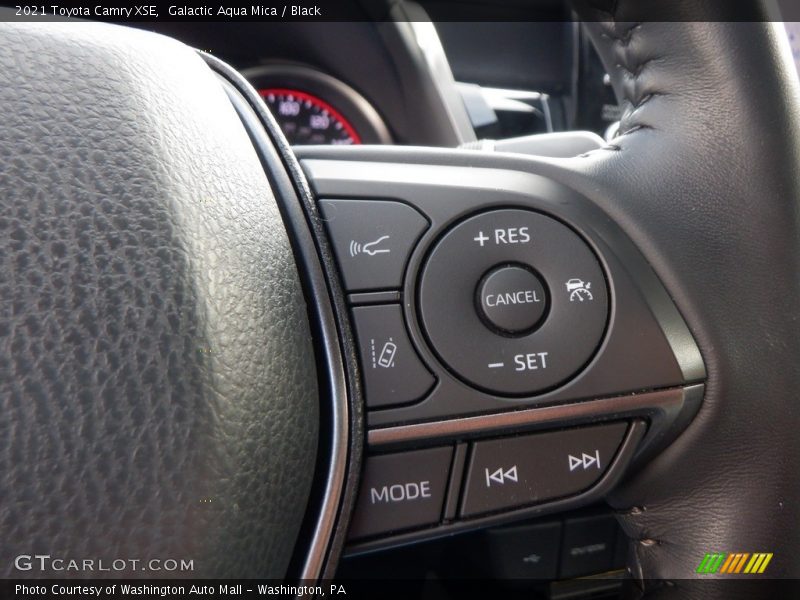 Galactic Aqua Mica / Black 2021 Toyota Camry XSE
