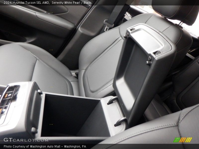 Serenity White Pearl / Black 2024 Hyundai Tucson SEL AWD