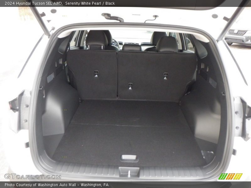 Serenity White Pearl / Black 2024 Hyundai Tucson SEL AWD
