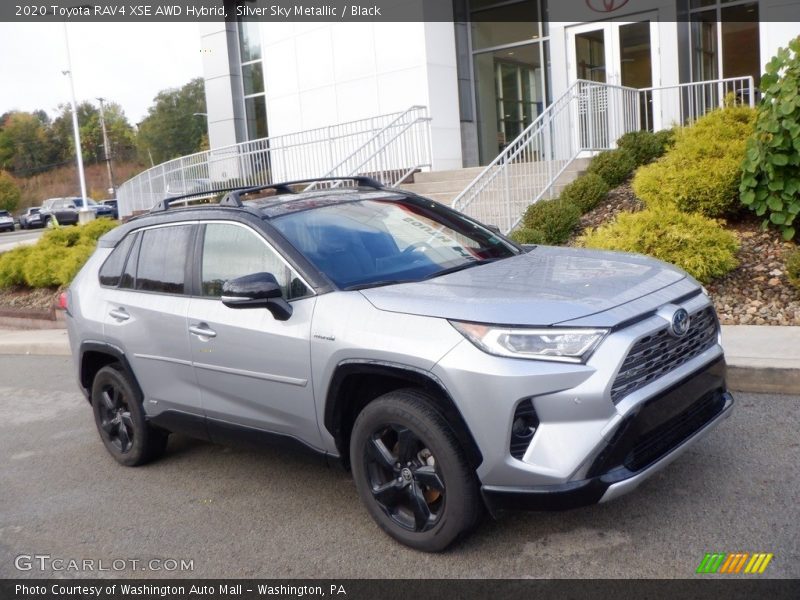 Front 3/4 View of 2020 RAV4 XSE AWD Hybrid