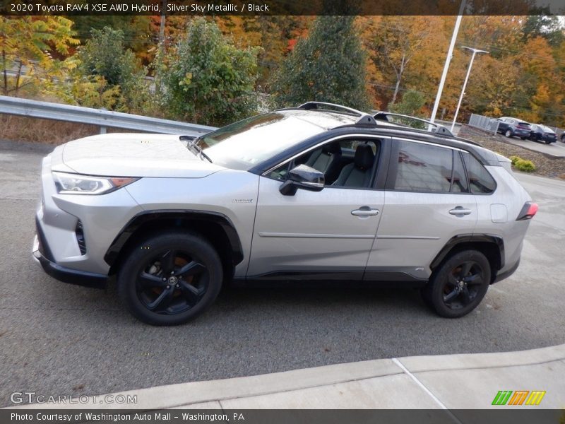  2020 RAV4 XSE AWD Hybrid Silver Sky Metallic