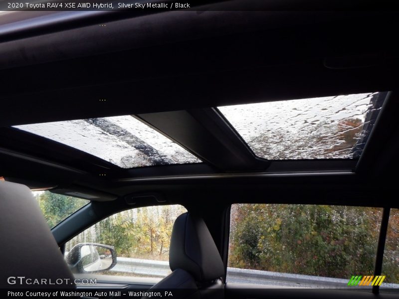 Sunroof of 2020 RAV4 XSE AWD Hybrid