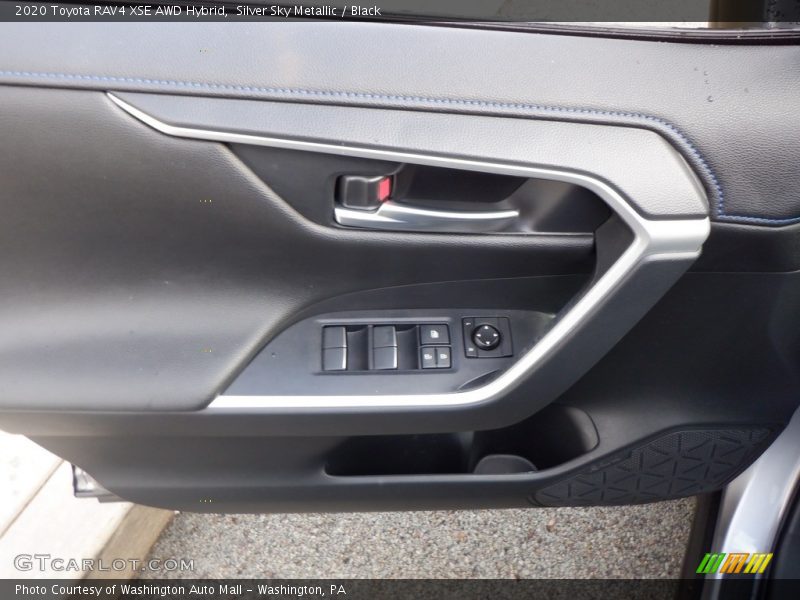 Door Panel of 2020 RAV4 XSE AWD Hybrid