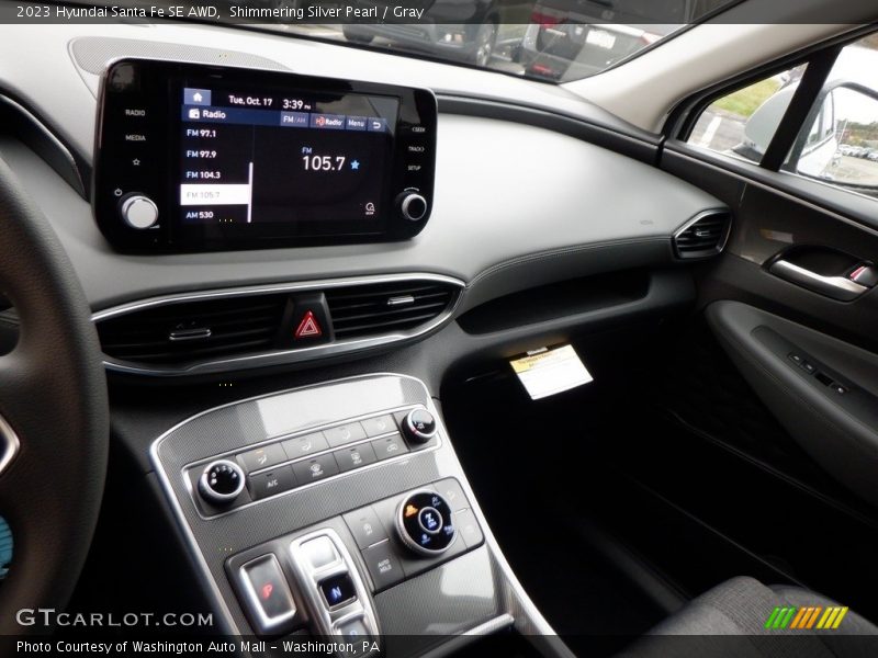 Dashboard of 2023 Santa Fe SE AWD