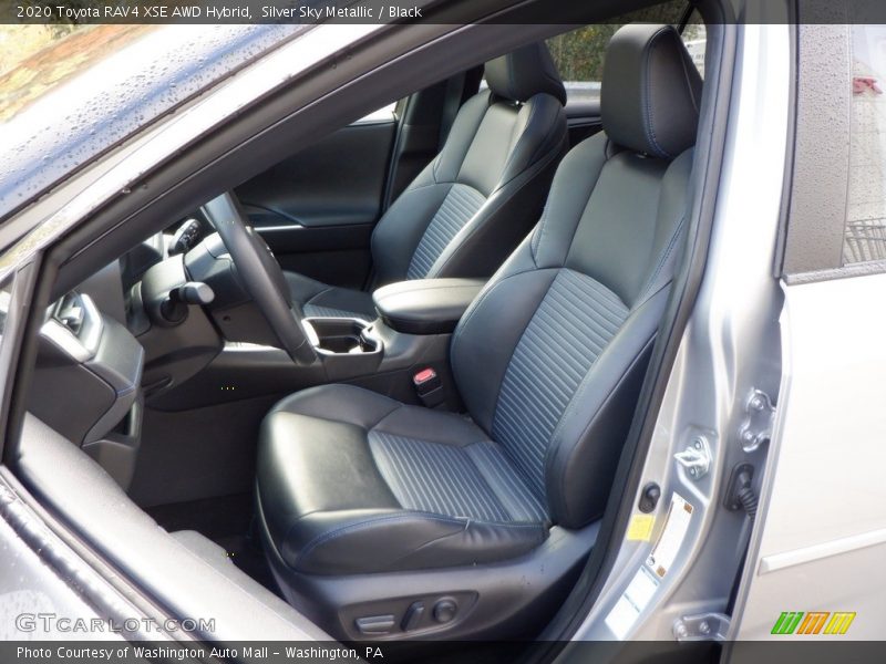 Front Seat of 2020 RAV4 XSE AWD Hybrid