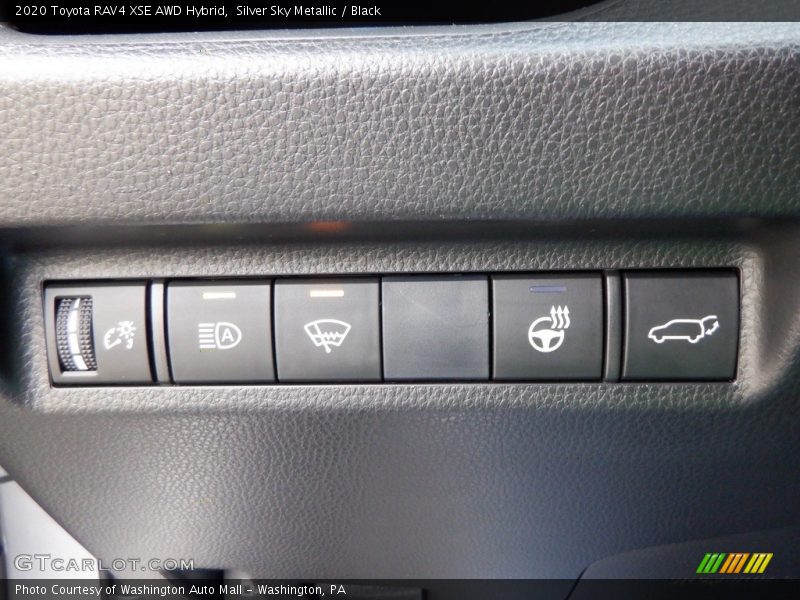 Controls of 2020 RAV4 XSE AWD Hybrid