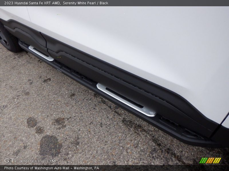 Serenity White Pearl / Black 2023 Hyundai Santa Fe XRT AWD