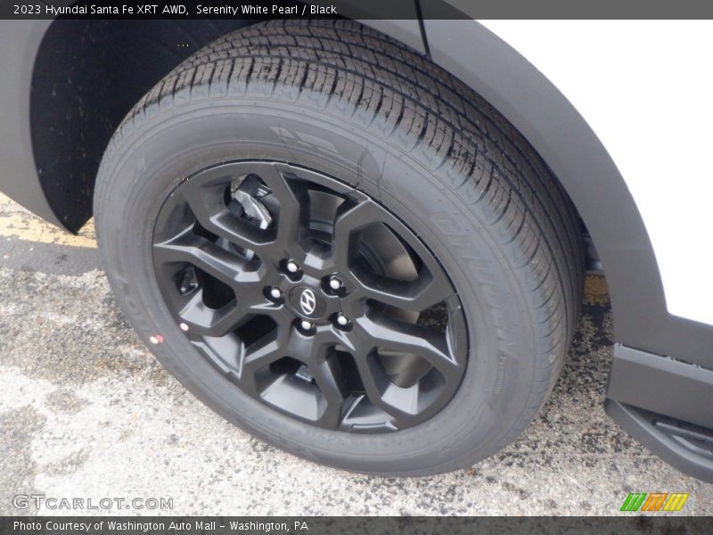 Serenity White Pearl / Black 2023 Hyundai Santa Fe XRT AWD