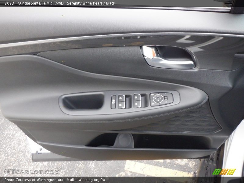 Serenity White Pearl / Black 2023 Hyundai Santa Fe XRT AWD